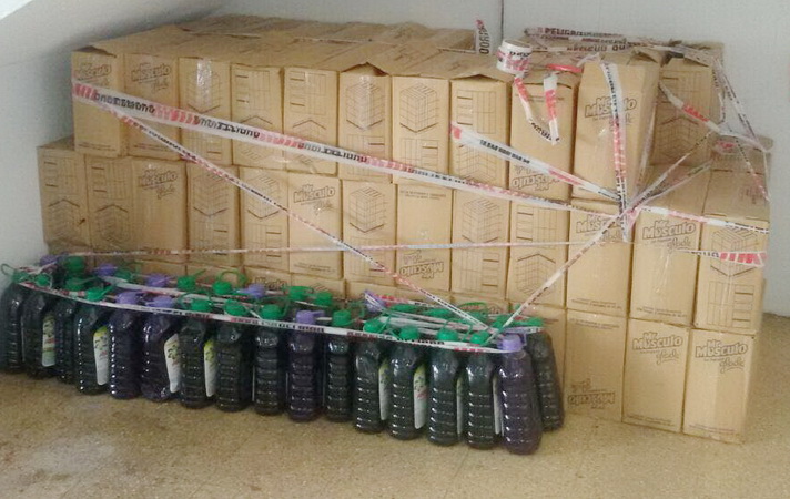 Fotos MGP - Inspeccion General - Secuestro de jabon liquido no oficial 1