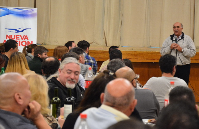 Juan Rey en cena con el STM