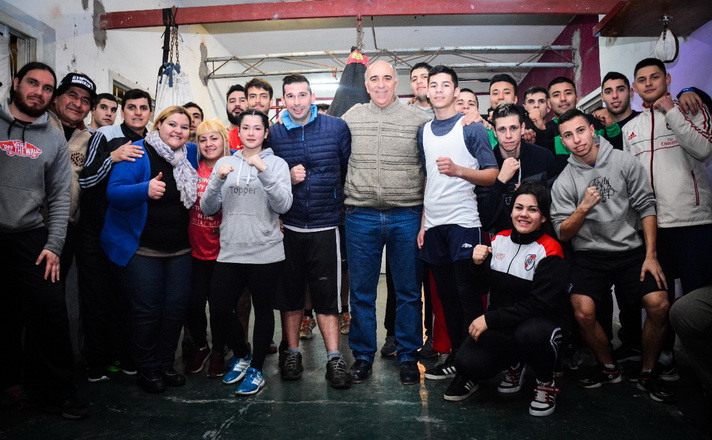 Juan Rey y Boxeadores