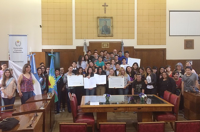 Reconocimiento estudiantes SAN SEBASTIAN