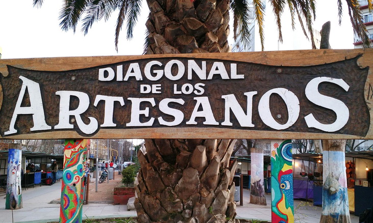 Artesanos en el microcentro