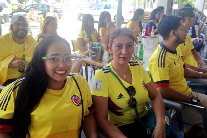 colombianas en madrid