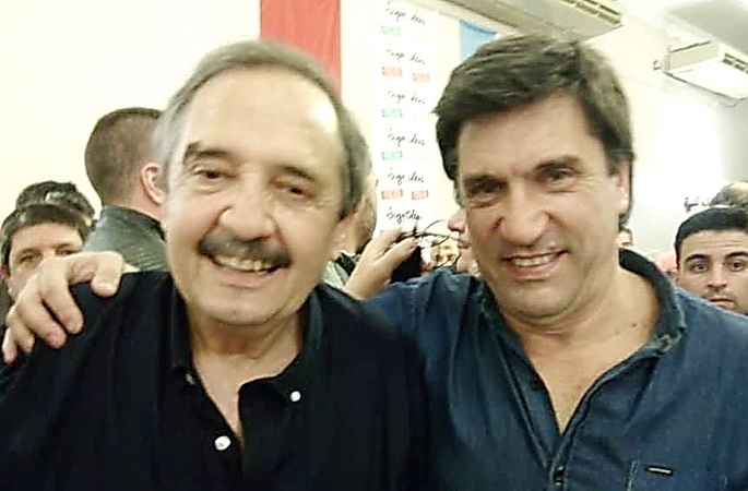 Ricardo Alfonsín y Mario Rodríguez EPA